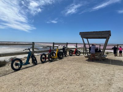 E-TROTT-RIDER - Des randonn&eacute;es encadr&eacute;es avec un guide sur des circuits en trottinette &eacute;lectrique tout terrain; la d&eacute;couverte des paysages de la Camargue &agrave; la cote bleu ou les Alpilles. l'hiver place &agrave; la montagne dans la station des Deux Alpes .