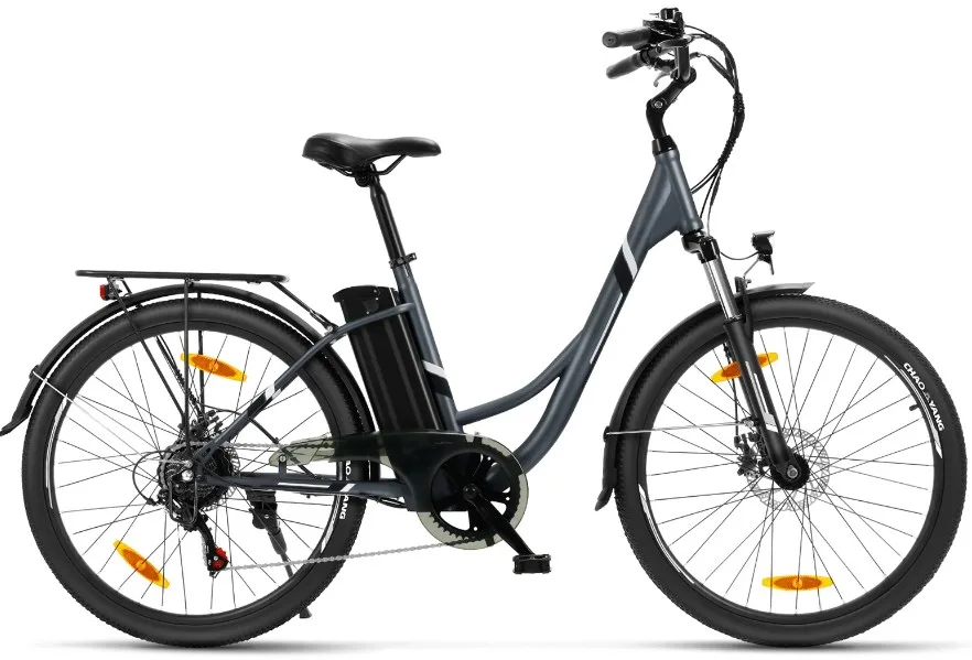 Vélo électrique VTC Touroll à louer en Camargue